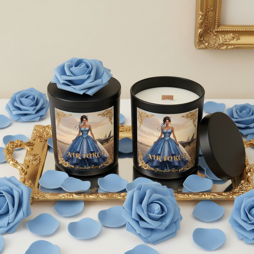 Air Force Mockup - Flush Rose on Lid