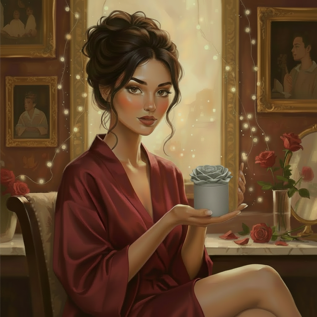 THE ENCHANTED ROSE VESSEL
