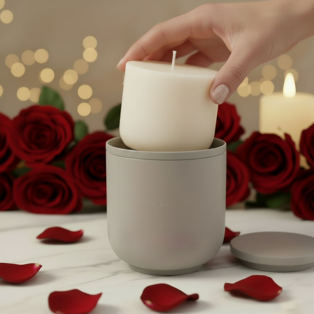No Label Clean Candle